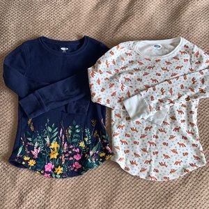 Old Navy waffle knit shirts (size 8 medium)